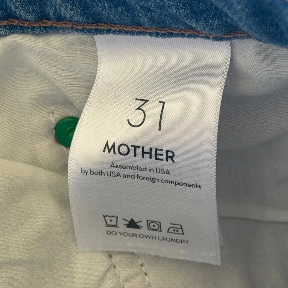 Snacks Mother Denim The Pleated Fun Dip Ankle Jeans 31 Delicious Memories NWT ! - Picture 9 of 11